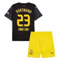 Echipament fotbal Borussia Dortmund Emre Can #23 Tricou Deplasare 2024-25 pentru copii maneca scurta (+ Pantaloni scurti)